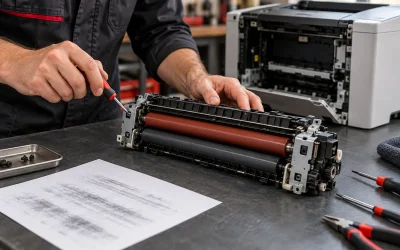 HP LaserJet Pro M402: reparación del fusor para recuperar la calidad de impresión